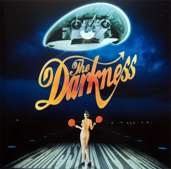 Image of Front Cover of 4924055E: LP - THE DARKNESS, Permission To Land (Atlantic; 5050466-7452-1-7, Europe 2003, Gatefold, Inner, Poster)   VG+/VG