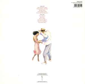 Image of Back Cover of 4914103C: LP - CHRIS REA, Dancing With Strangers (Magnet; MAGL 5071, Europe 1987, Inner) No hype sticker, light age discolouring.  VG/VG+