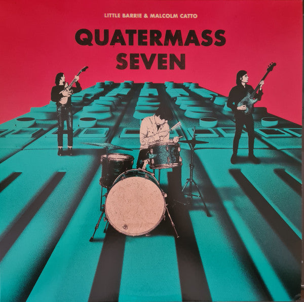 Image of Front Cover of 4944102S: LP - LITTLE BARRIE & MALCOLM CATTO, Quatermass Seven (Madlib Invazion; MMS043LP, US 2020, Inner)   VG+/VG+