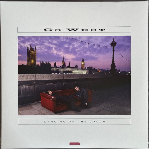 Image of Front Cover of 4914130C: 2xLP - GO WEST, Dancing On The Couch (Chrysalis; CDLX1550, UK 2024 Reissue, 2 Inners, Clear Vinyl) Still In Stickered Shrinkwrap  EX/EX