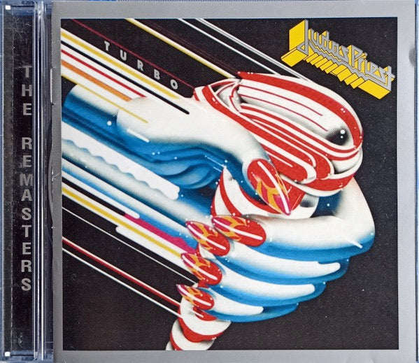 Image of Front Cover of 4914058C: CD - JUDAS PRIEST, Turbo (Columbia; 502135 2,  2001 Reissue, Jewel Case)   VG+/VG+