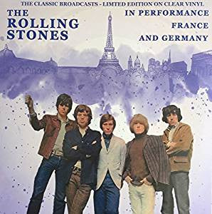 Image of Front Cover of 4924162E: LP - THE ROLLING STONES, In Performance France And Germany (Coda Publishing; CPLVNY263, UK 2017, Clear vinyl - Unofficial)   VG+/VG+