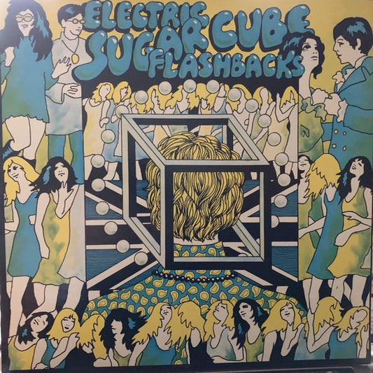 Image of Front Cover of 4914093C: LP - VARIOUS, Electric Sugar Cube Flashbacks (AIP Records; AIP 10008, US 1983, Unofficial Release) Light compression marks, Sleeve has a couple small corner bumps  VG/VG