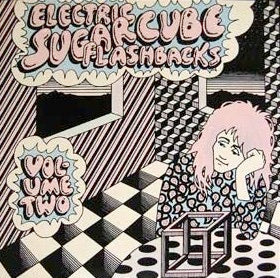 Image of Front Cover of 4914094C: LP - VARIOUS, Electric Sugar Cube Flashbacks: Volume 2 (AIP Records; AIP 10010, US 1983, Unofficial Release) Light Marks Only, Light corner bumps and a spine pinch  VG/VG