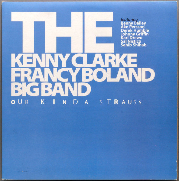 Image of Front Cover of 4944108S: 2xLP - THE KENNY CLARKE FRANCY BOLAND BIG BAND, Our Kinda Strauss (Schema; RW106 LP, Italy 1999, Poster) Edge and Ring Wear  VG/VG