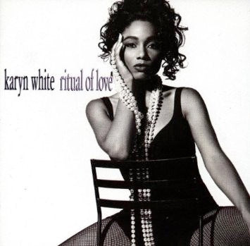 Image of Front Cover of 4914162C: LP - KARYN WHITE, Ritual Of Love (Warner Bros. Records; 7599-26320-1, Europe 1991) Extremely clean copy!  VG+/VG+