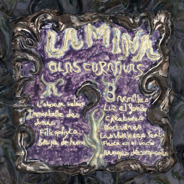 Image of Back Cover of 4924143E: LP - LAMINA, Olas Curativas (Twin System; TWIN001, UK 2024, Insert)   EX/EX