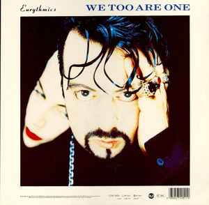 Image of Back Cover of 4914226C: LP - EURYTHMICS, We Too Are One (RCA; PL 74251, Europe 1989, Insert)   VG/VG