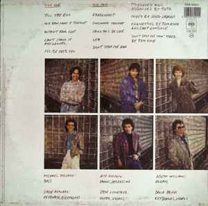 Image of Back Cover of 4914229C: LP - TOTO, Fahrenheit (CBS Red Label; CBS 57091, Europe 1986, Insert)   VG/VG+