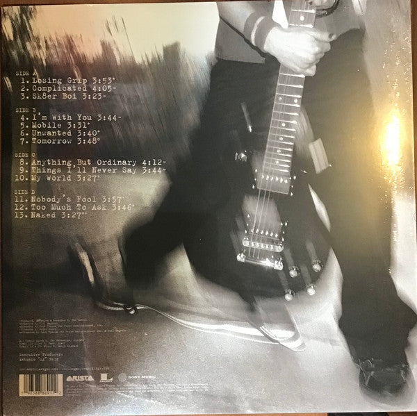 Image of Back Cover of 4954020S: 2xLP - AVRIL LAVIGNE, Let Go (Arista; 19658886911, Europe 2024 Reissue, 2 Inners)   NEW/NEW