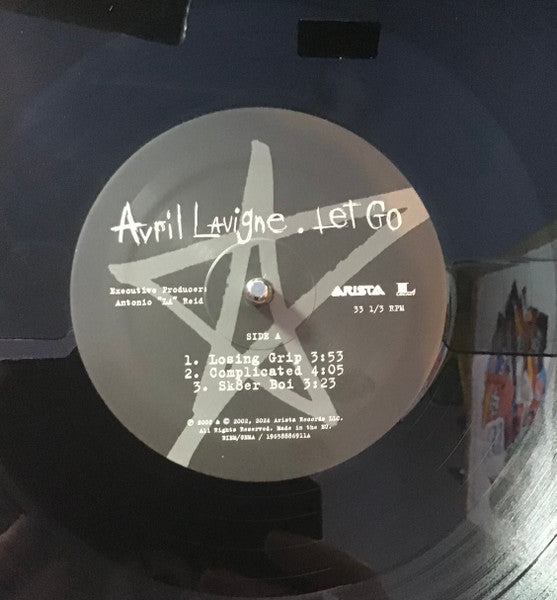 Image of Label Cover of 4954020S: 2xLP - AVRIL LAVIGNE, Let Go (Arista; 19658886911, Europe 2024 Reissue, 2 Inners)   NEW/NEW