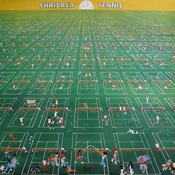 Image of Front Cover of 4914233C: LP - CHRIS REA, Tennis (Magnet; MAGL 5032, UK 1980, Inner)   VG/VG+