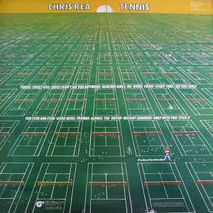 Image of Back Cover of 4914233C: LP - CHRIS REA, Tennis (Magnet; MAGL 5032, UK 1980, Inner)   VG/VG+