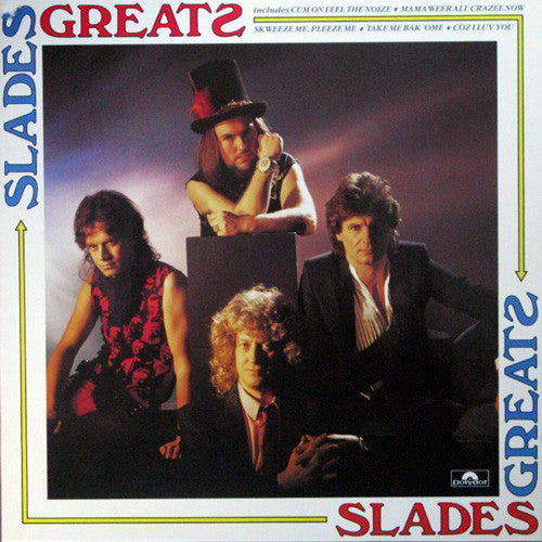 Image of Front Cover of 4914234C: LP - SLADE, Slades Greats (Polydor; SLAD 1, UK 1984)   VG/VG+