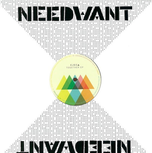 Image of Front Cover of 4914169C: 12" - EJECA, Together EP (Needwant Recordings; NEEDW031, UK 2013, Company Sleeve) Clean copy  VG+/VG+