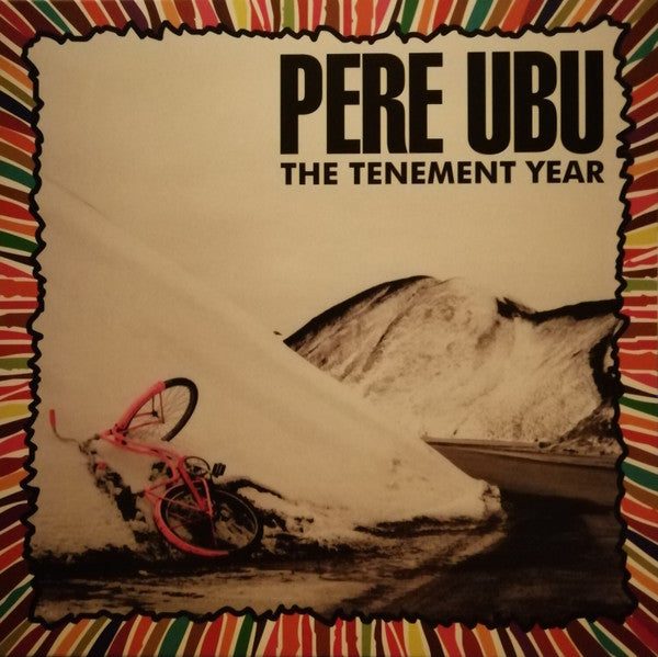 Image of Front Cover of 4924232E: LP - PERE UBU, The Tenement Year (Fire Records ; FIRELP366W, UK 2020 Reissue, Clear Vinyl) Strong VG+, Still In Stickered Shrinkwrap  VG+/VG+