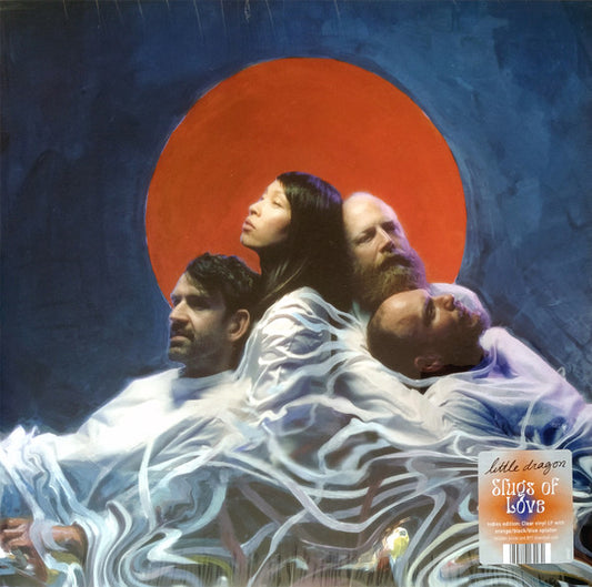 Image of Front Cover of LP - EX/EX - LITTLE DRAGON, Slugs Of Love (Ninja Tune ; ZEN283T, Worldwide 2023, Inner, Poster, Clear Vinyl With Orange/Black/Blue Splatter), ,  - 4924231E