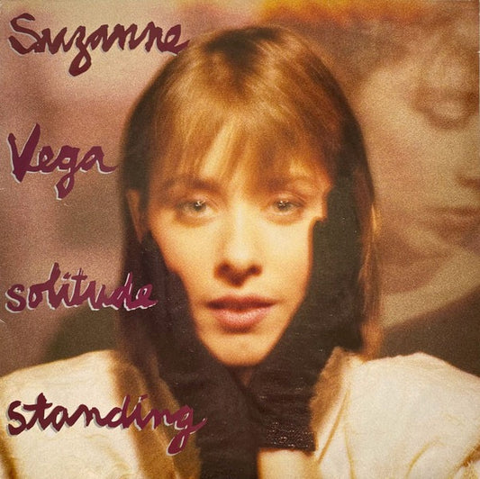 Image of Front Cover of 4914283C: LP - SUZANNE VEGA, Solitude Standing (A&M Records; 395136-1, Europe 1987, Inner & Insert) Stickered Sleeve  VG+/VG+