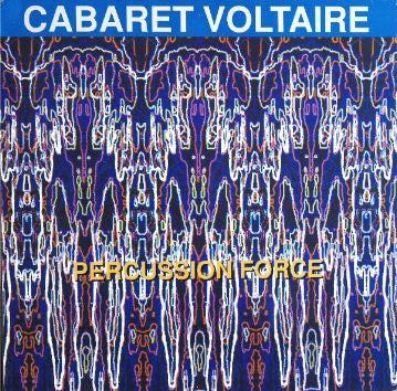 Image of Front Cover of 4924226E: 12" EP - CABARET VOLTAIRE, Percussion Force (Les Disques Du Cr puscule ; TWI 951, Belgium 1991) Still In Shrinkwrap  VG+/G+