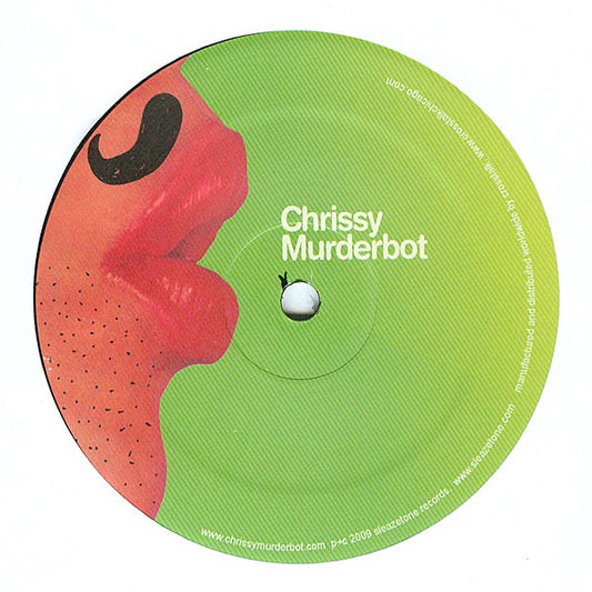 Image of Front Cover of 4914345C: 2xLP - CHRISSY MURDERBOT, Chrissy Murderbot (Sleazetone Records; SLEAZE-002, US 2009, Plain Sleeve)   /VG+