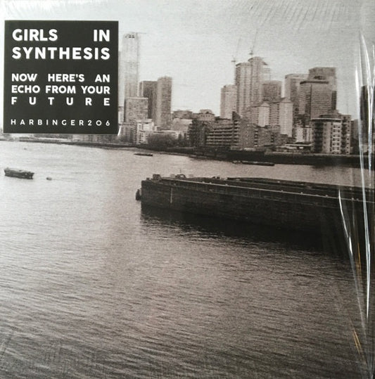 Image of Front Cover of 4914317C: LP - GIRLS IN SYNTHESIS, Now Here's An Echo From Your Future (Harbinger Sound; HARBINGER206, UK 2020, Inner, Grey Vinyl) Still In Stickered Shrinkwrap  EX/VG+