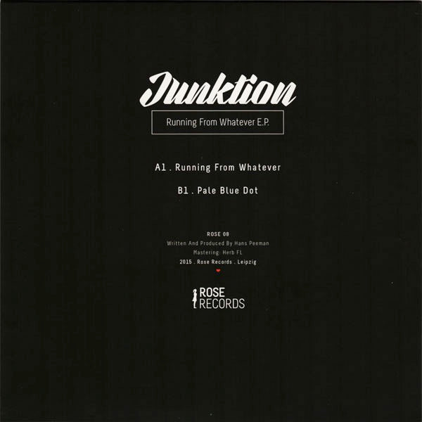 Image of Back Cover of 4914366C: 10" EP - JUNKTION, Running From Whatever E.P. (Rose Records; ROSE 08, Germany 2015, Picture Sleeve)   VG/VG+