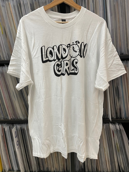 Image of Front Cover of 4914378C: Accessories - 4AM KRU, London Girls T-Shirt (White) XL (, UK )   NEW/NEW