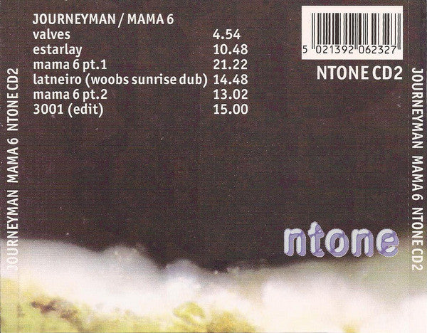 Image of Back Cover of 4254376S: CD - JOURNEYMAN, Mama 6 (Ntone; NTONE CD2, UK 1994)   VG+/VG