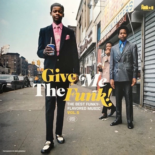 Image of Front Cover of 4954157S: LP - VARIOUS, Give Me The Funk! The Best Funky-Flavored Music Vol.5 (Wagram Music; 3399116, 	France 2021)   NEW/NEW