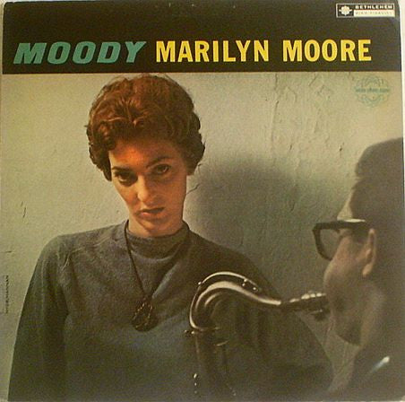 Image of Front Cover of 4944270S: LP - MARILYN MOORE, Moody (Bethlehem Records; PAP-23015(M), Japan Reissue, Pasteback Sleeve) Ring Wear + corner bumps  VG/VG+