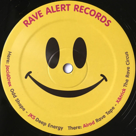 Image of Front Cover of 4924439E: 12" EP - VARIOUS, RAVE01 (Rave Alert Records; RAVE01, Belgium 2018, Generic)   /VG+