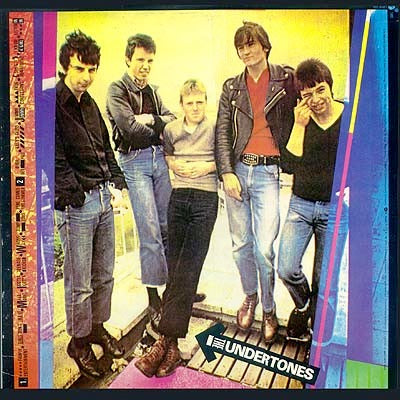 Image of Back Cover of 4914396C: LP - THE UNDERTONES, The Undertones (Sire; SRK 6081, US 1979, Inner, Los Angeles Pressing) Light Marks only, Notch cut into sleeve  VG/VG