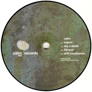 Image of Front Cover of 12" - /VG+ - CAIM, Fl neur (Caim Records ; CAIM001, Netherlands 2018), ,  - 4924452E