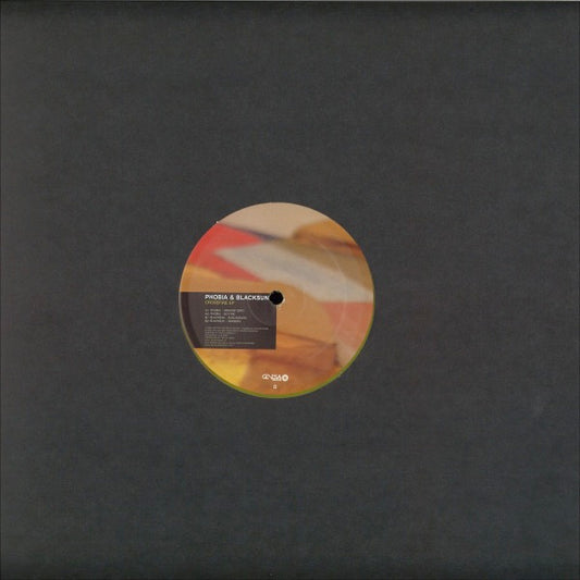 Image of Front Cover of 4924453E: 12" - PHOBIA & BLACKSUN, Crossfire Ep (Genesa Records; GENESA011V, 	 2018, Yellow Marble Vinyl)   /VG+