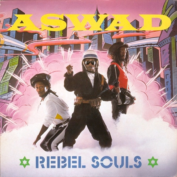 Image of Front Cover of LP - VG+/VG+ - ASWAD, Rebel Souls (Island Blue - Night and Day; ILPS 9780, UK 1984, Black Inner), Nice clean copy throughout!,  - 2416224C