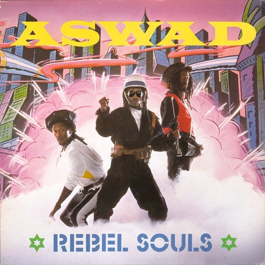 Image of Front Cover of LP - VG+/VG+ - ASWAD, Rebel Souls (Island Blue - Night and Day; ILPS 9780, UK 1984, Black Inner), Nice clean copy throughout!,  - 2416224C
