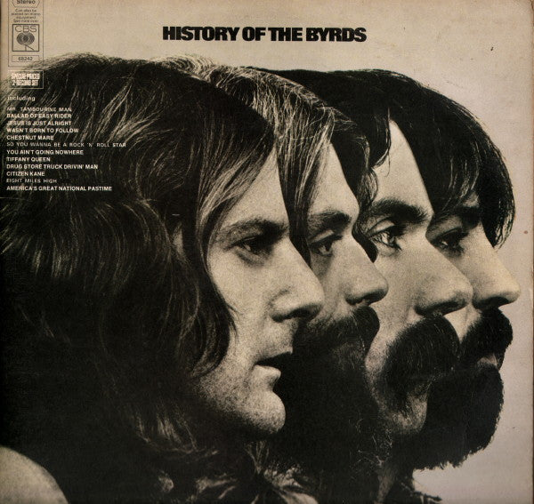 Image of Front Cover of 2xLP - VG+/VG+ - THE BYRDS, History of (CBS Orange (33 1/3 On Label); 68242, UK 1973, Gatefold, 2 Company Inners), ,  - 2426017E