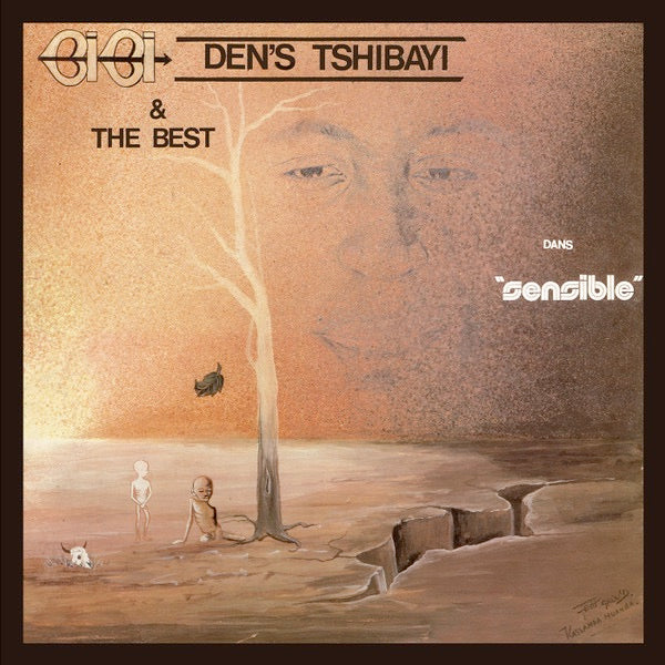 Image of Front Cover of 4914540C: LP - BIBI DEN'S TSHIBAYI, Sensible (Pharaway Sounds; PHS063, Spain 2019 Reissue) Hype stickered shrink-wrap  VG+/VG+