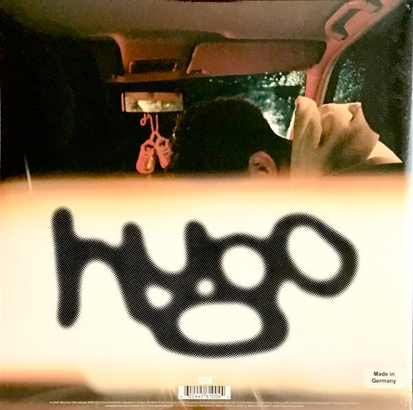 Image of Back Cover of LP - VG/VG - LOYLE CARNER, Hugo (EMI; EMIVY 2068, Europe 2022, Gatefold, Inner, Poster, Limited Edition Orange vinyl), Hairlines with a couple of heavier marks,  - 2626288E