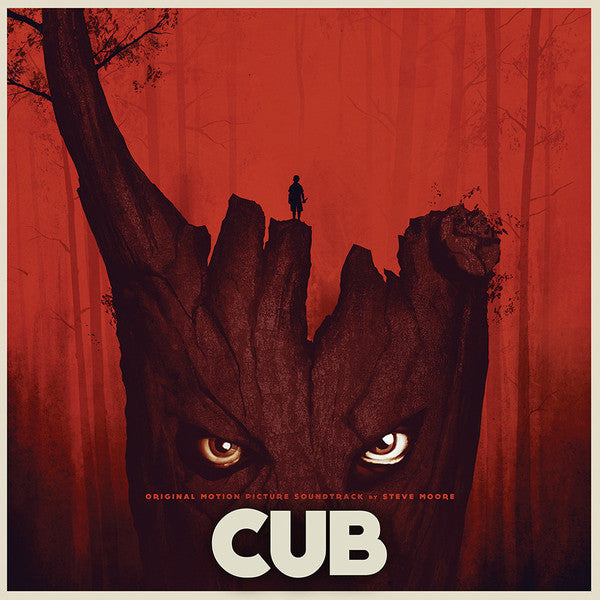 Image of Front Cover of 4914551C: LP - STEVE MOORE, Cub (Original Motion Picture Soundtrack) (Relapse Records; RR7317, Europe 2015, Black Vinyl) Signed on front, not sure by whom.  VG+/VG+