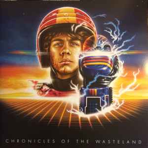 Image of Front Cover of 4914552C: 2xLP - LE MATOS, Turbo Kid (Chronicles Of The Wasteland) (Death Waltz Recording Company; DW045, Europe 2015, Gatefold With PVC Outer, Insert, With Obi. 180 Gram Green, Red, and Black Tri-Color Vinyl)   EX/VG+