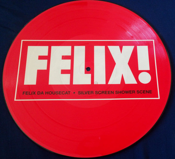 Image of Front Cover of LP - /VG+ - FELIX DA HOUSECAT, Silver Screen Shower Scene (City Rockers; ROCKERS19DJ, UK 2002, Clear Plastic Sleeve, Picture disc), ,  - 3946274S