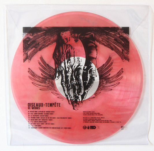 Image of Front Cover of 4914553C: LP - OISEAUX-TEMP TE, Re-Works (Sub Rosa; SRV387, Belgium 2014, Printed PVC Sleeve, Translucent Red Vinyl)   VG+/VG+