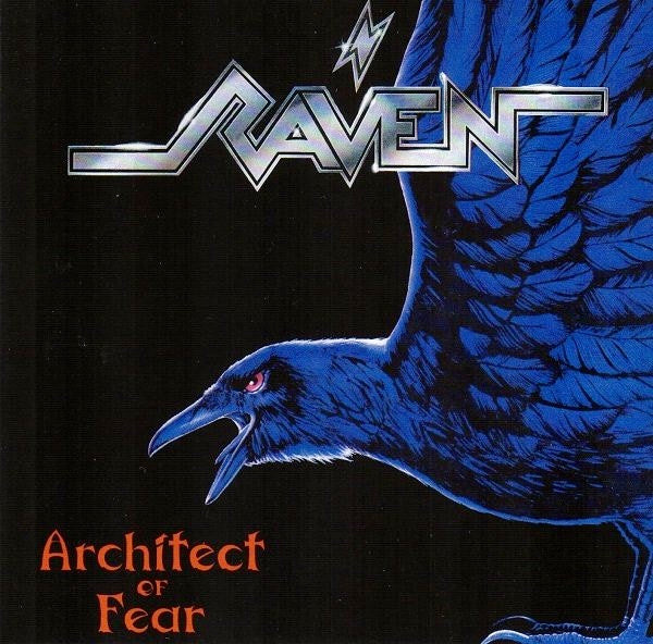 Image of Front Cover of 4914402C: CD - RAVEN, Architect Of Fear (Steamhammer; SPV 084 - 76282, Europe 1991, Jewel Case)   VG+/VG+