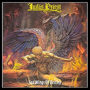 Image of Front Cover of 4914405C: CD - JUDAS PRIEST, Sad Wings Of Destiny (Repertoire Records; REP 4552-WY, Europe , Jewel Case)   VG+/VG+