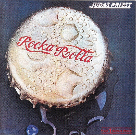 Image of Front Cover of 4914406C: CD - JUDAS PRIEST, Rocka Rolla (Repertoire Records; REP 4305-WY, Germany , Jewel Case)   VG+/VG+