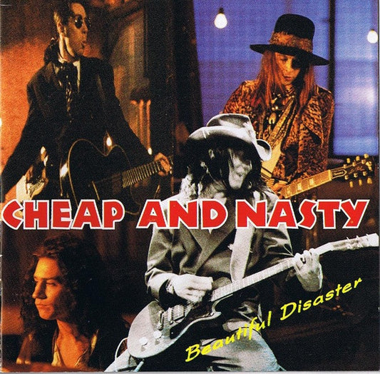 Image of Front Cover of 4934221E: CD - CHEAP AND NASTY, Beautiful Disaster (China Records ; WOLCD 1002, UK 1991, Jewel Case, Booklet)   VG+/VG