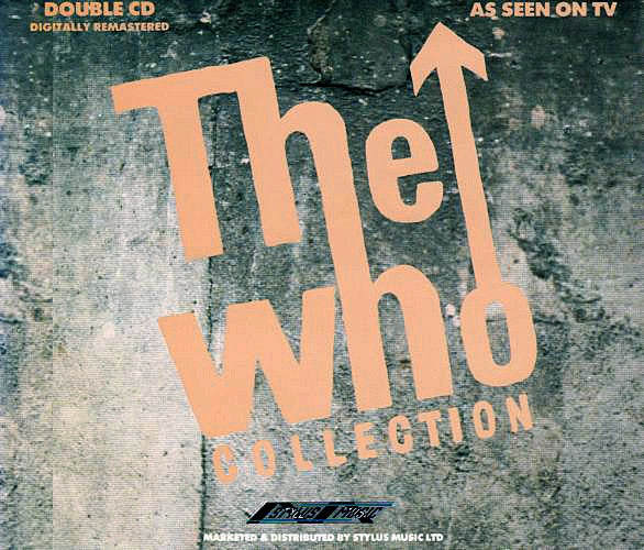 Image of Front Cover of 4914407C: 2xCD - THE WHO, Collection (Impression Records; SMD 570, Europe 1988, Double CD Case)   VG+/VG+