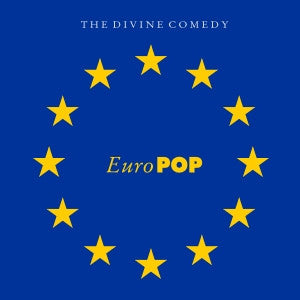 Image of Front Cover of 4944334S: 12" EP - THE DIVINE COMEDY, Europop (Setanta; SET 011, UK 1992) Light cover wear  VG/VG+