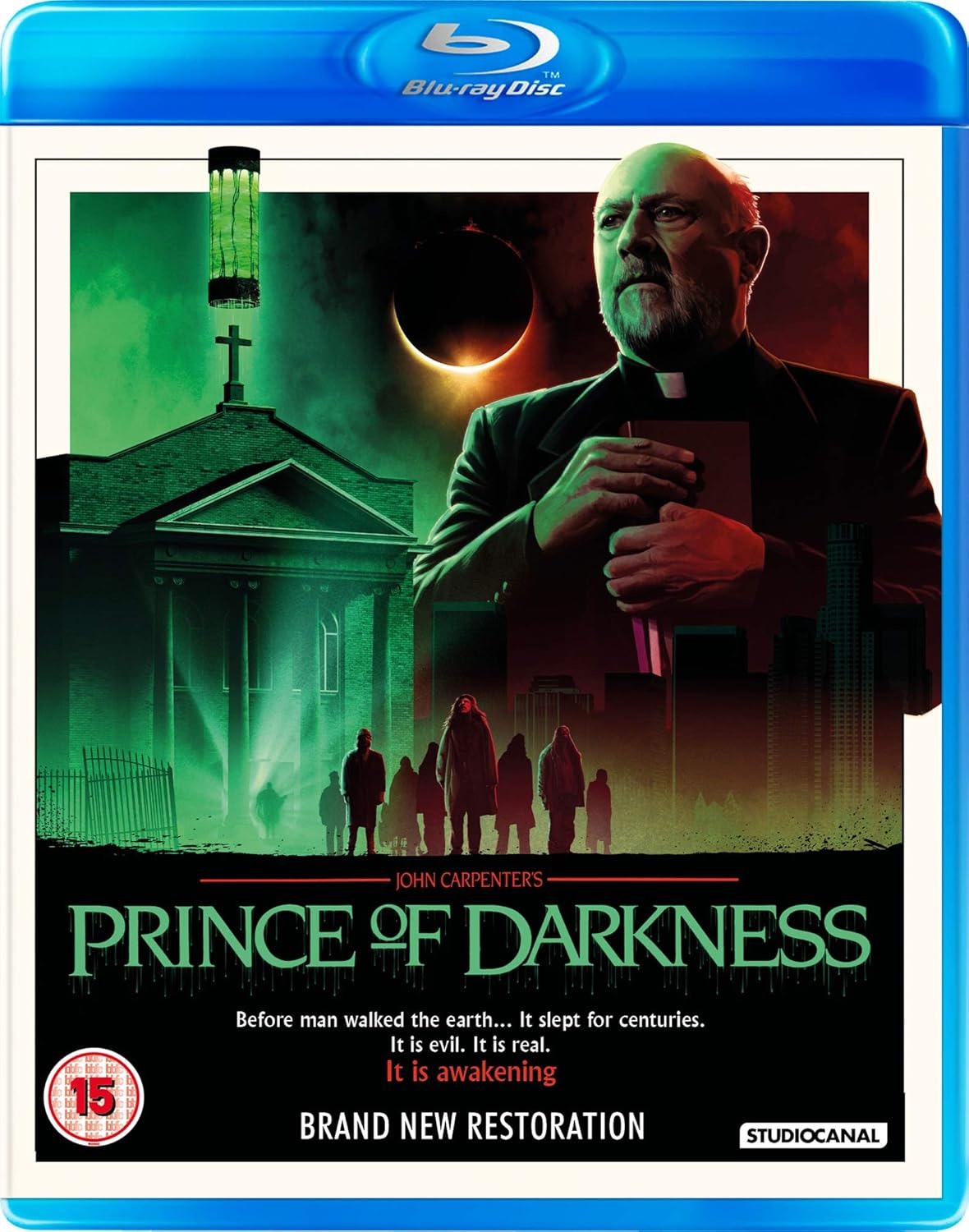 Image of Front Cover of 4914565C: 2xBlu-ray - JOHN CARPENTER, Prince Of Darkness (StudioCanal; OPTBD4219, UK 2018 Reissue)   VG+/VG+